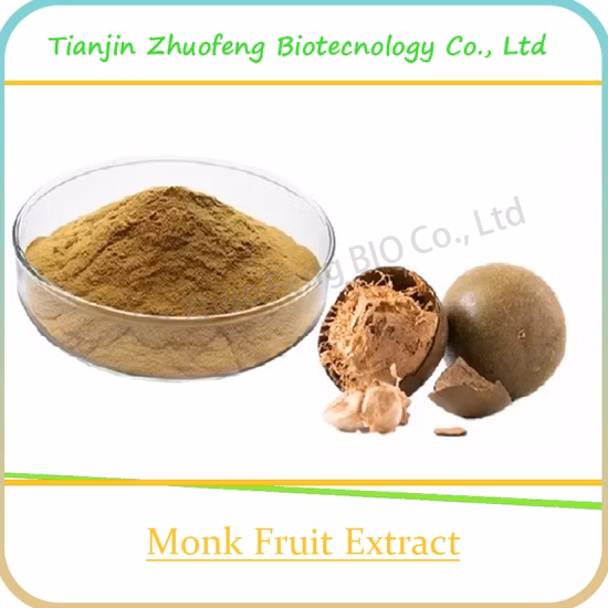 Extrato orgânico natural de fruta do monge em pó liofilizado