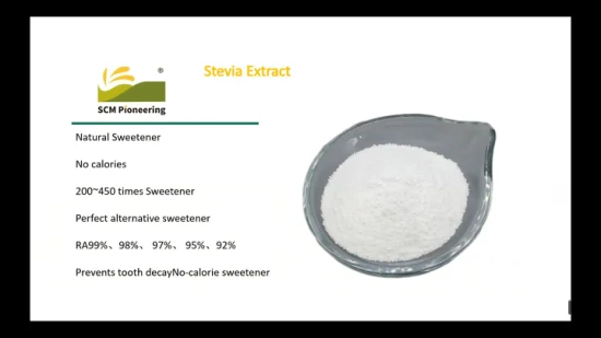 Adoçante Natural Stevioside Stevia Extract (Ra99) Sem Calorias Stevia Ra99