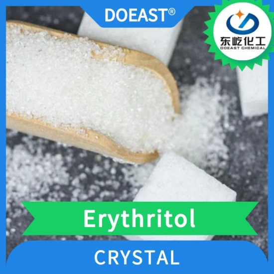 Adoçante Natural de Eritritol Puro e Eritritol Orgânico CAS 149-32-6 para Alimentos e Bebidas